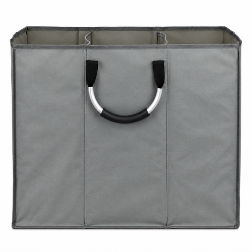 3-Section Laundry Sorter | Fabric Organizer | Easy-Carry Design