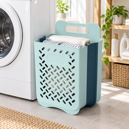 Collapsible Laundry Basket | Space-Saving Foldable Hamper