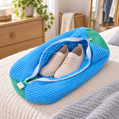 🔵 Shoe Laundry Bag | Deep-Clean Mesh | Gentle Shoe Protection