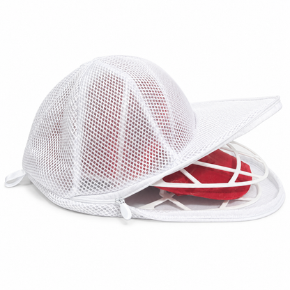 ⚪ Cap Washer Protector | Breathable Mesh | Shape-Safe Cleaning