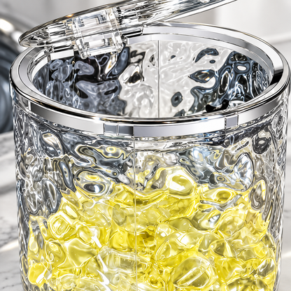 💛 Laundry Pod Storage Jar | Clear Organizer | Easy-Grab Design