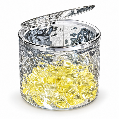 💛 Laundry Pod Storage Jar | Clear Organizer | Easy-Grab Design
