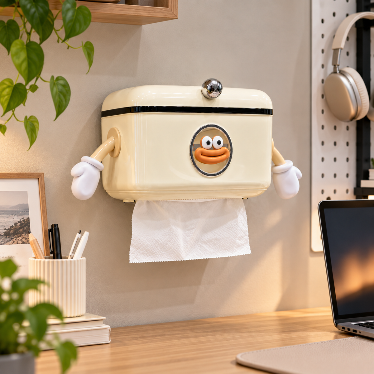 🧻 Cute Tissue Box | Fun Desktop & Home Organizer | Playful Décor