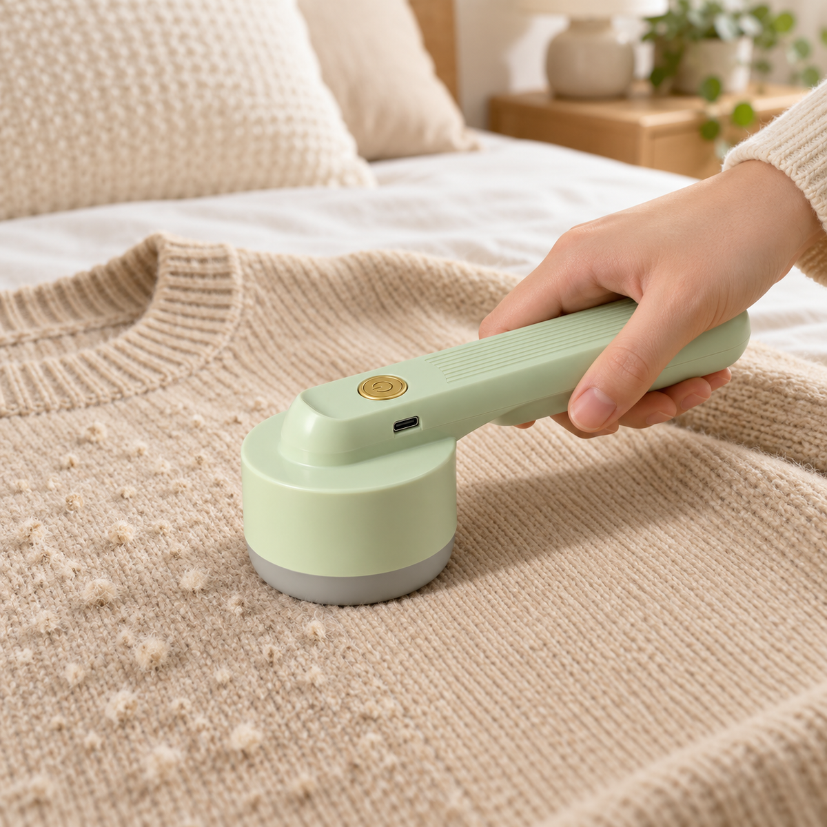 🧶 Fabric Shaver | Rechargeable Lint Remover | Fresh-Looking Clothes