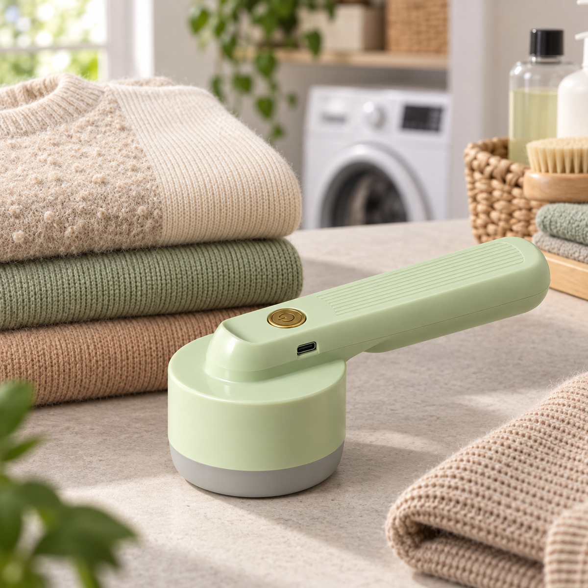 🧶 Fabric Shaver | Rechargeable Lint Remover | Fresh-Looking Clothes