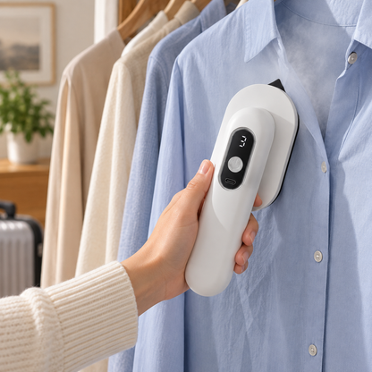 👔 Portable Steam Iron | Compact Garment Steamer | Smooth Clothes Anywhere