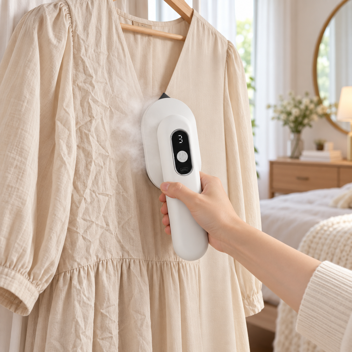 👔 Portable Steam Iron | Compact Garment Steamer | Smooth Clothes Anywhere