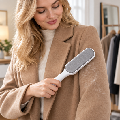 🧥 Lint Remover Brush | Reusable Fabric Hair Cleaner | Quick Clothing Refresh