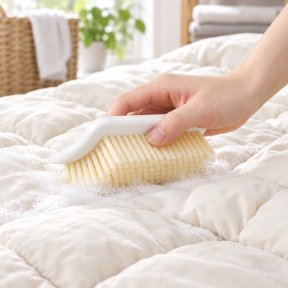 🧼 Fabric Stain Brush | Dense Bristles | Deep-Clean Laundry Helper