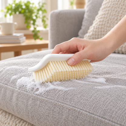 🧼 Fabric Stain Brush | Dense Bristles | Deep-Clean Laundry Helper