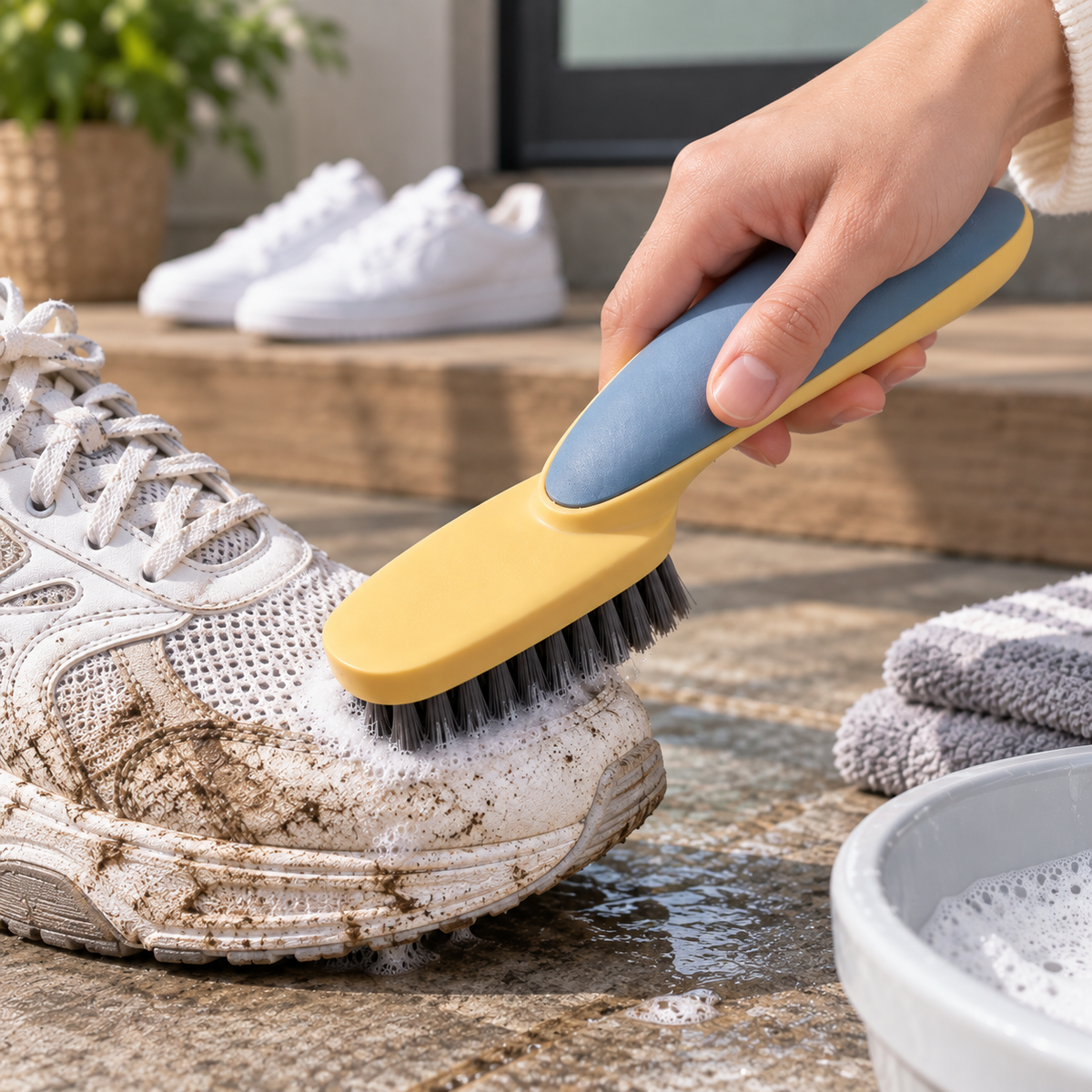 👟 Shoe Cleaning Brush | Firm Bristles | Everyday Sneaker Care