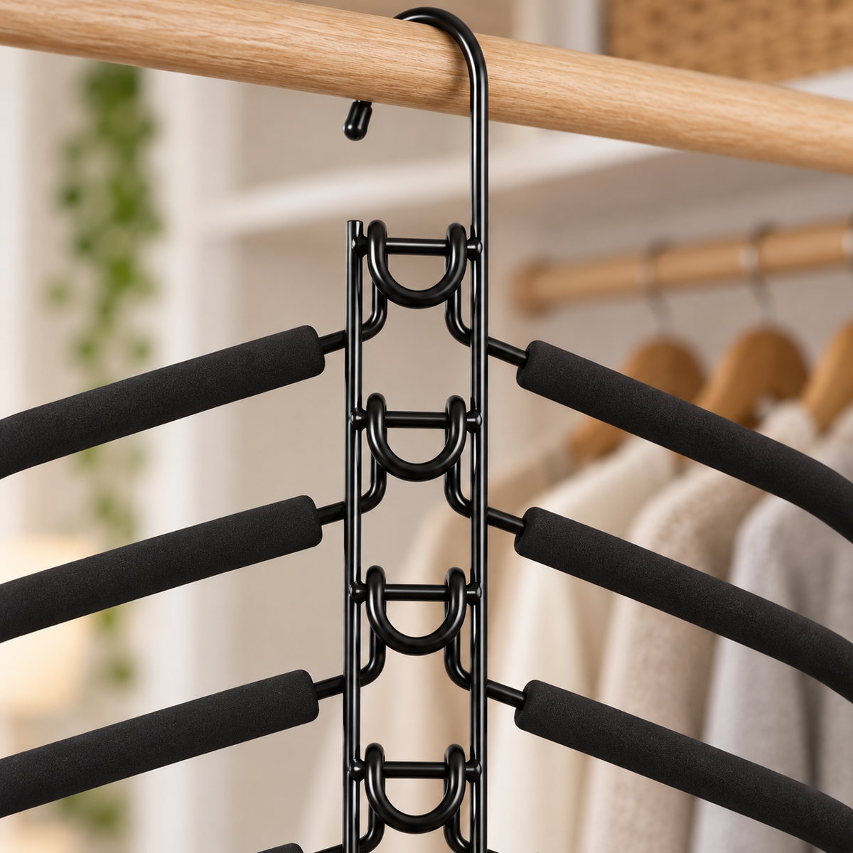 👔 Multi-Layer Clothes Hanger | Space-Saving Closet Organizer