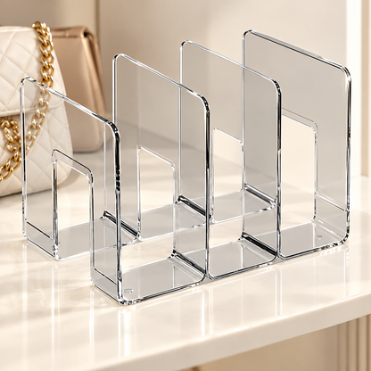 👜 Clear Handbag Organizer | Multi-Slot Closet Storage Rack